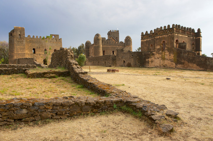 Fortaleza Medieval de Gondar, Etiópia, Patrimônio Mundial da Humanidade pela UNESCO.