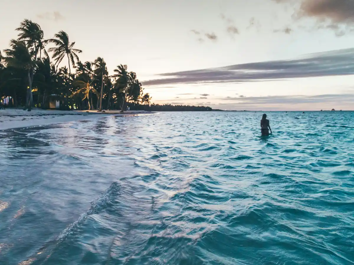 Águas cristalinas Punta Cana