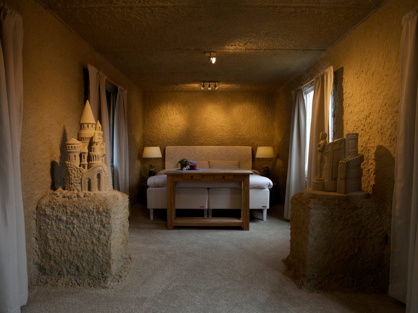 hotel de areia