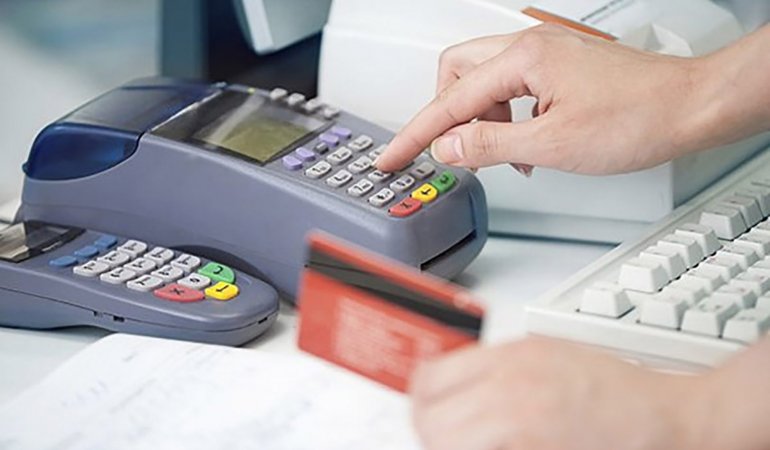 Máquina de cartão de crédito