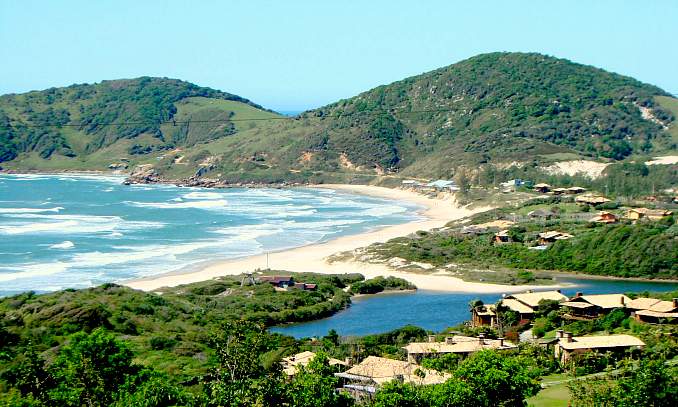 Praia do Rosa em Floripa