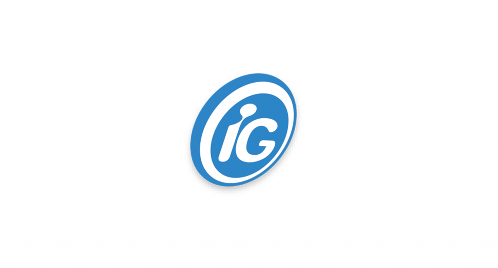 Logo empresa Internet Group, IG
