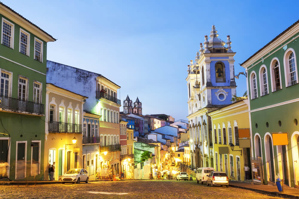 Ruas históricas do centro de Salvador