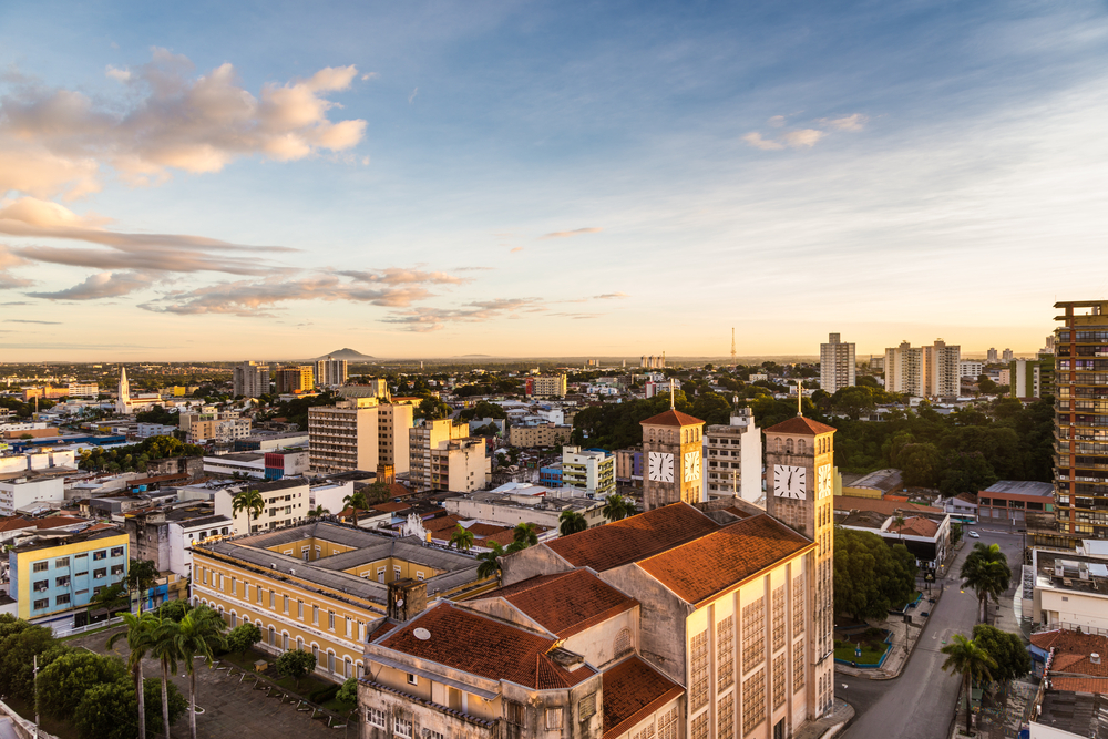 Vista da cidade de Cuiabá