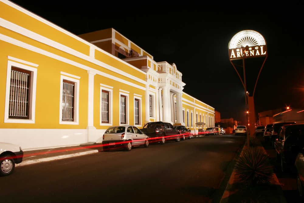 Sesc Arsenal, no centro cultural em Cuiabá