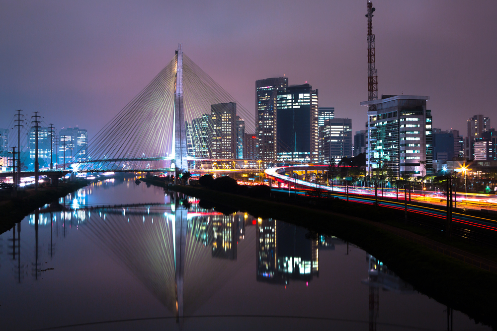 Ponte Octávio Frias de Oliveira em São Paulo