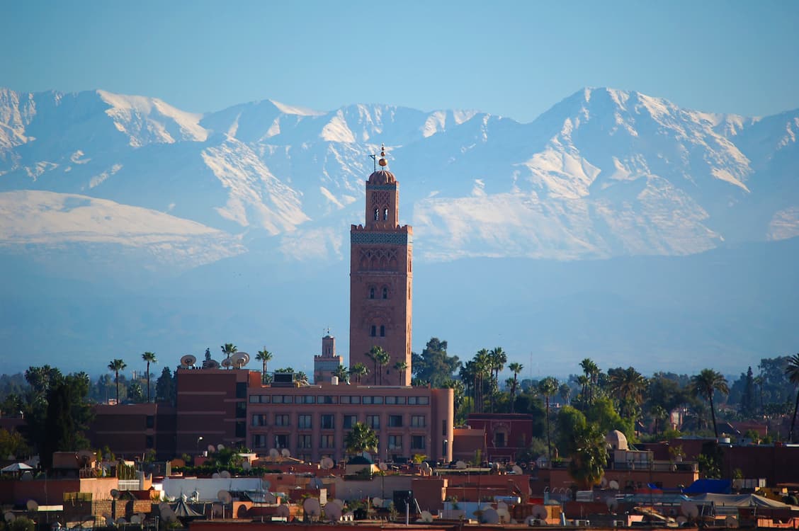 Marrakech (Marrocos). Imagem disponível em Unsplash.