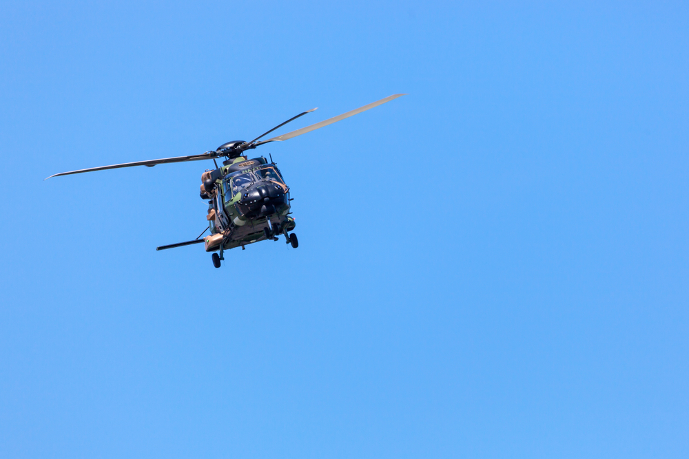 Helicóptero sobrevoa Nordeste com turistas
