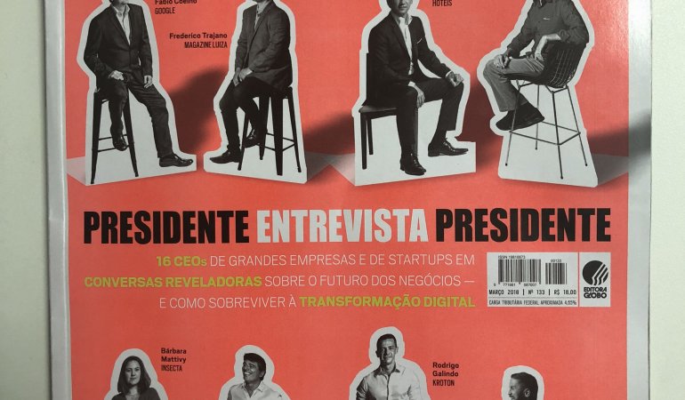 Max Oliveira estampa capa da revista Época Negócios