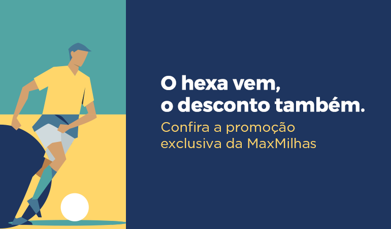 Promoção Max Milhas copa do mundo