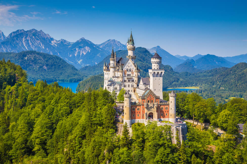 Castelo da Baviera, na Alemanha
