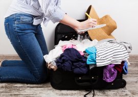 Checklist para arrumar mala de viagem