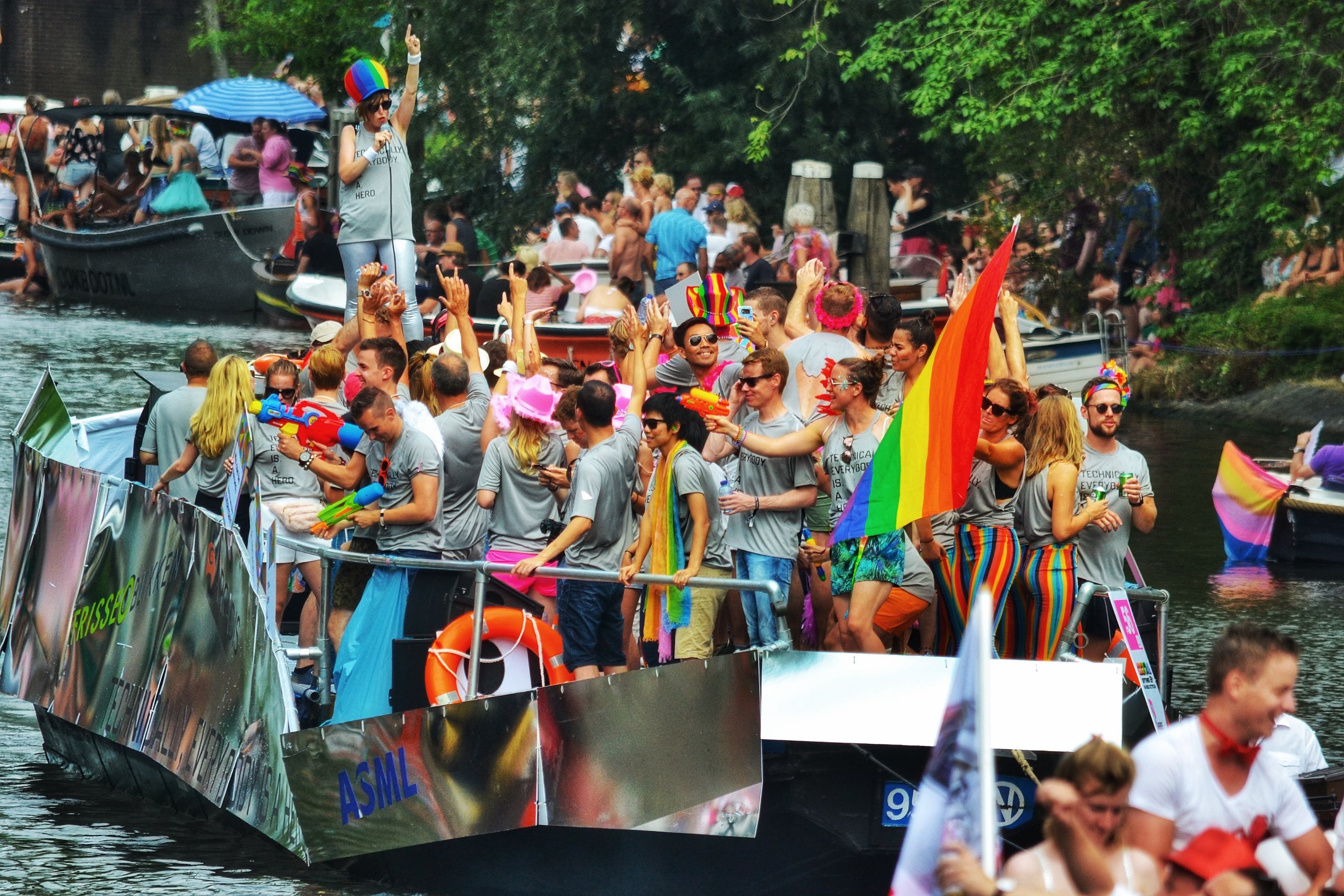 Parada LGBTQ na Holanda