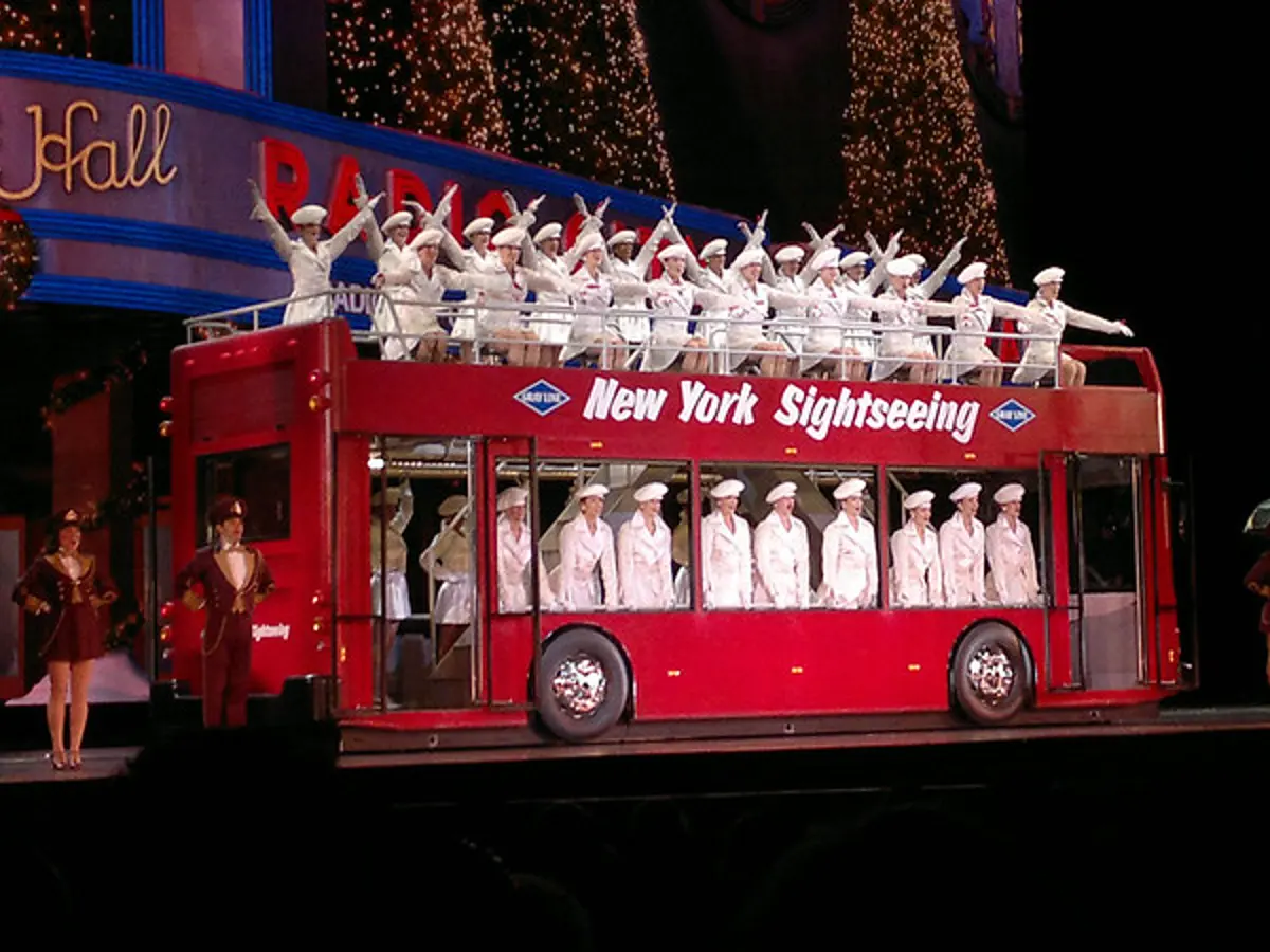 Radio City Music Hall, roteiro nova york