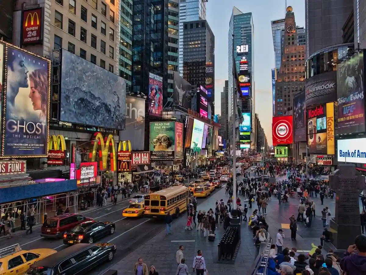 Times Square roteiro Nova York