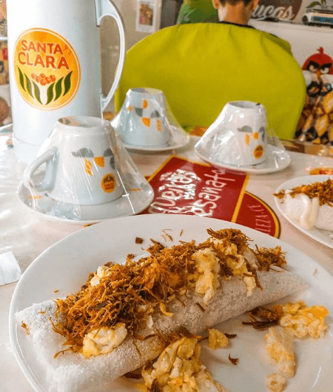 Café da manhã em Fortaleza: tapioqueiras
