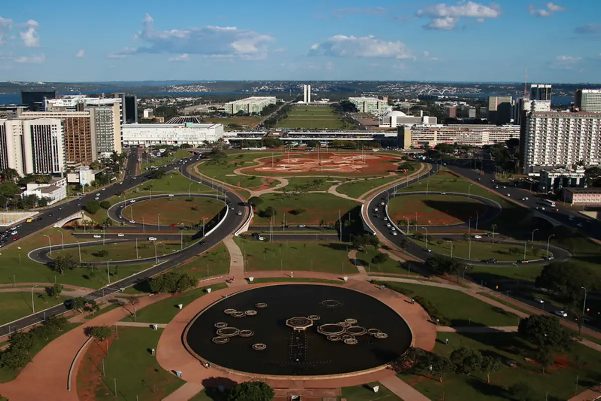 Vista aérea de Brasília | Fonte: Roberto Castro/Flickr