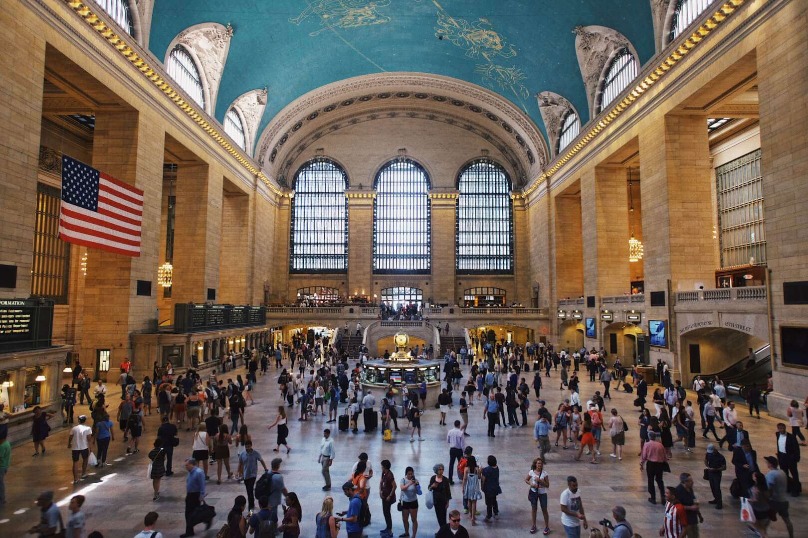 Grand Central. NY. Imagem disponível no Unsplash