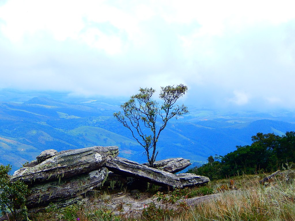Serra de Ibitipoca vista de cima.
