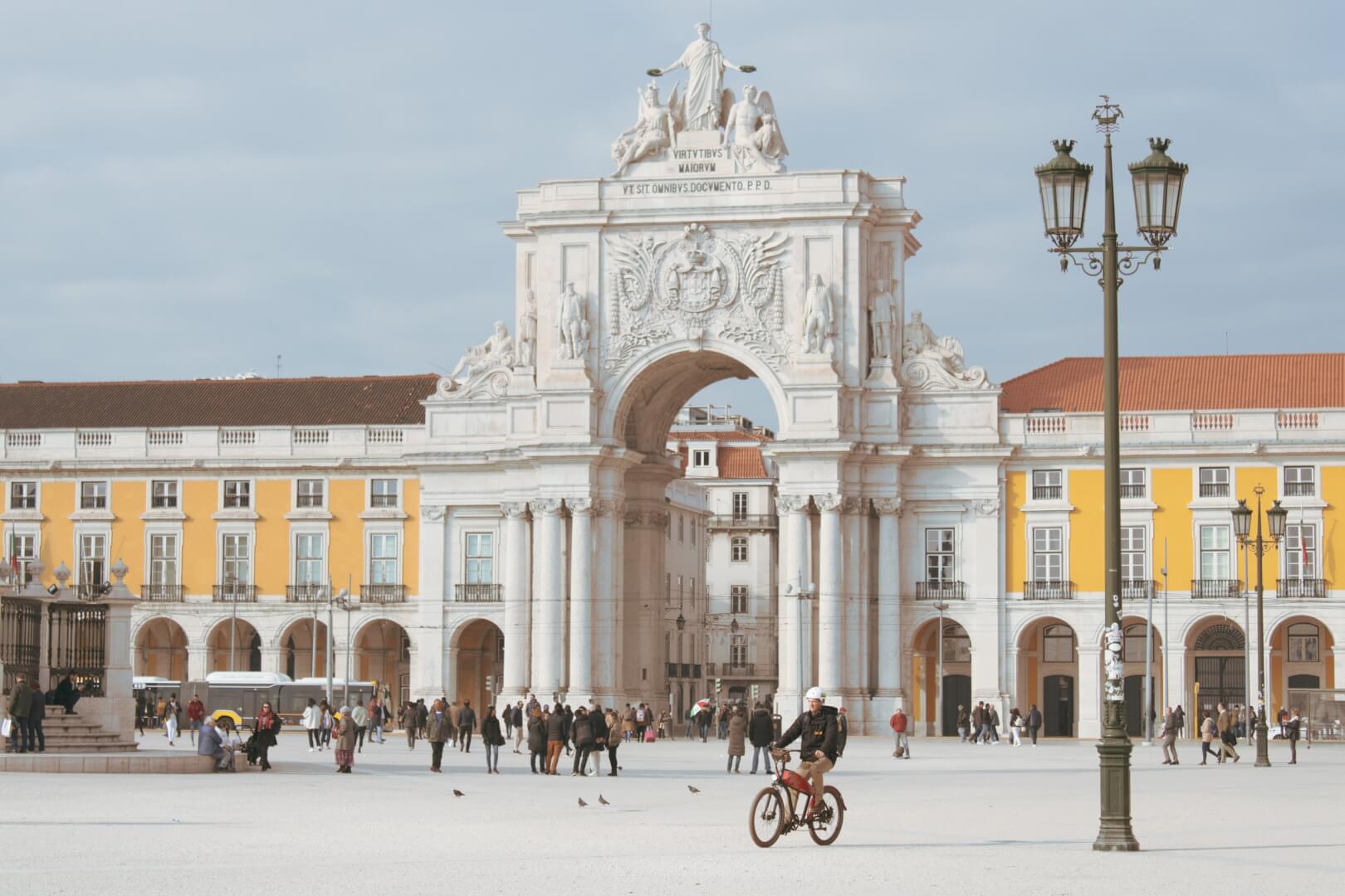 Roteiro em Lisboa - Praça do Comércio 