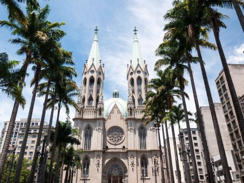 Catedral da Sé em São Paulo, SP