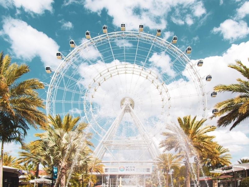 Roda gigante em Orlando, Flórida