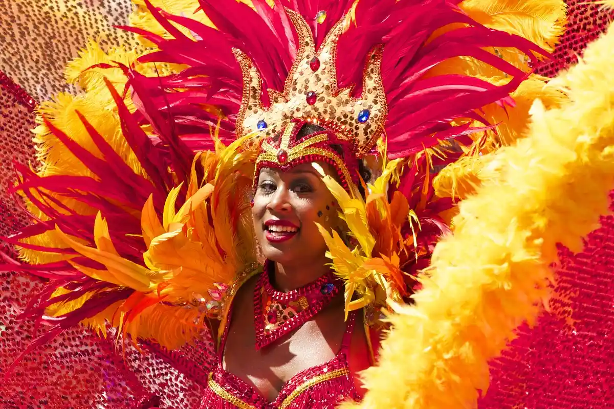 Carnaval no Rio de Janeiro.