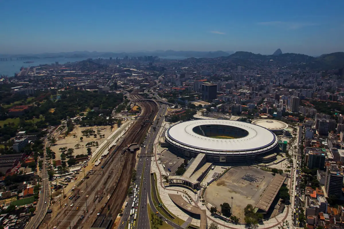 Estádio do Maracanã, RJ.