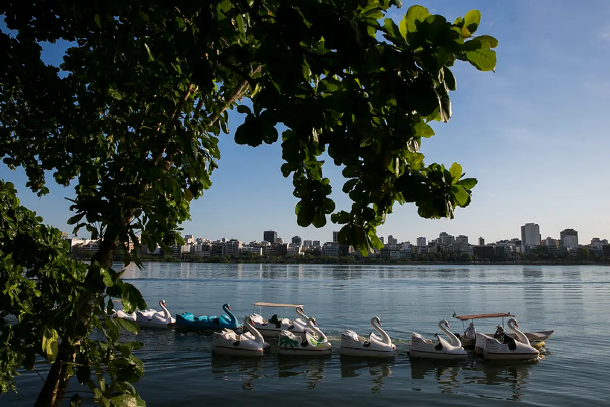 Lagoa Rodrigo de Freitas, RJ.