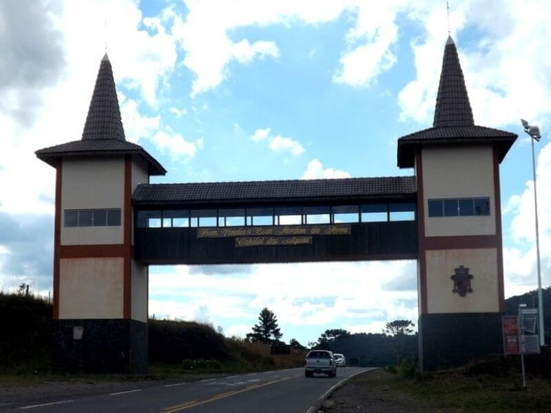 portal de Bom Jardim da Serra em Santa Catarina