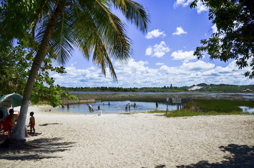 lagoa dos tambaquis, em sergipe .Foto disponível em: Roseane Botelho, via Wikimedia Commons