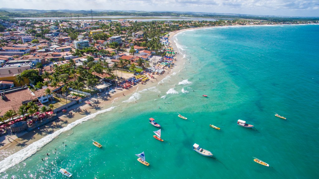 Praia de Porto de Galinhas em Pernambuco