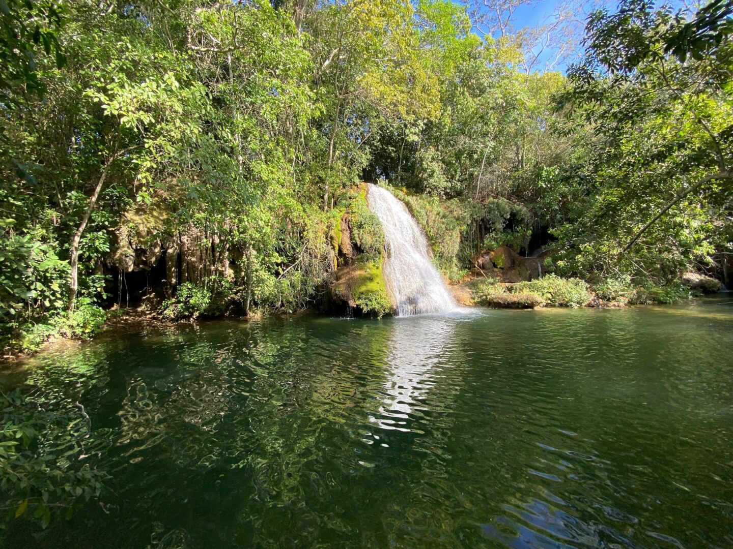 Cachoeira em Bonito.