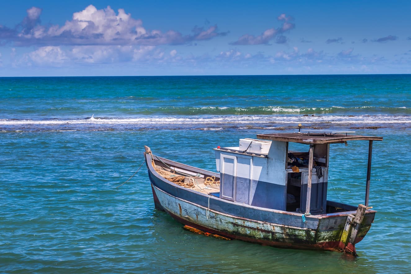 Praia dos Pescadores. Imagem disponível em Shutterstock.