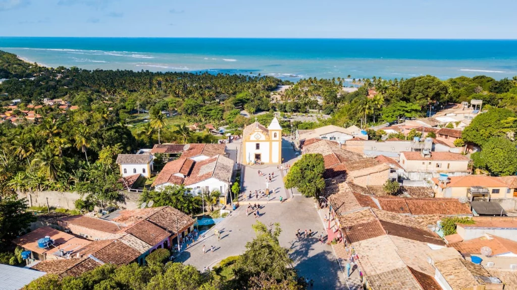 Arraial D'ajuda. Imagem disponível em Shutterstock.