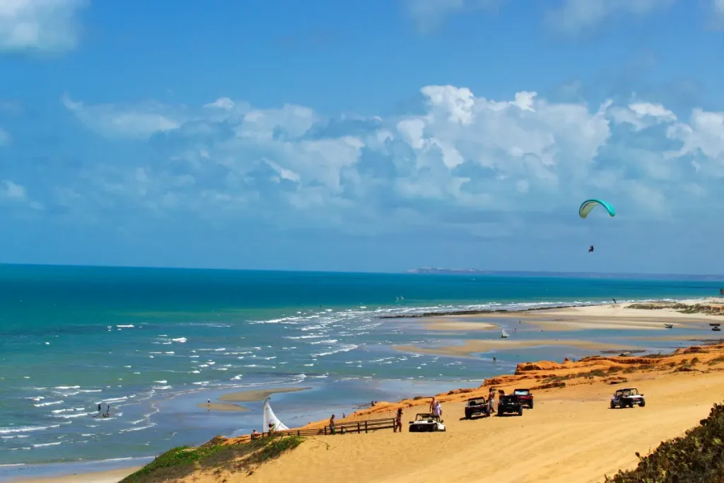 praia de Canoa Quebrada, CE