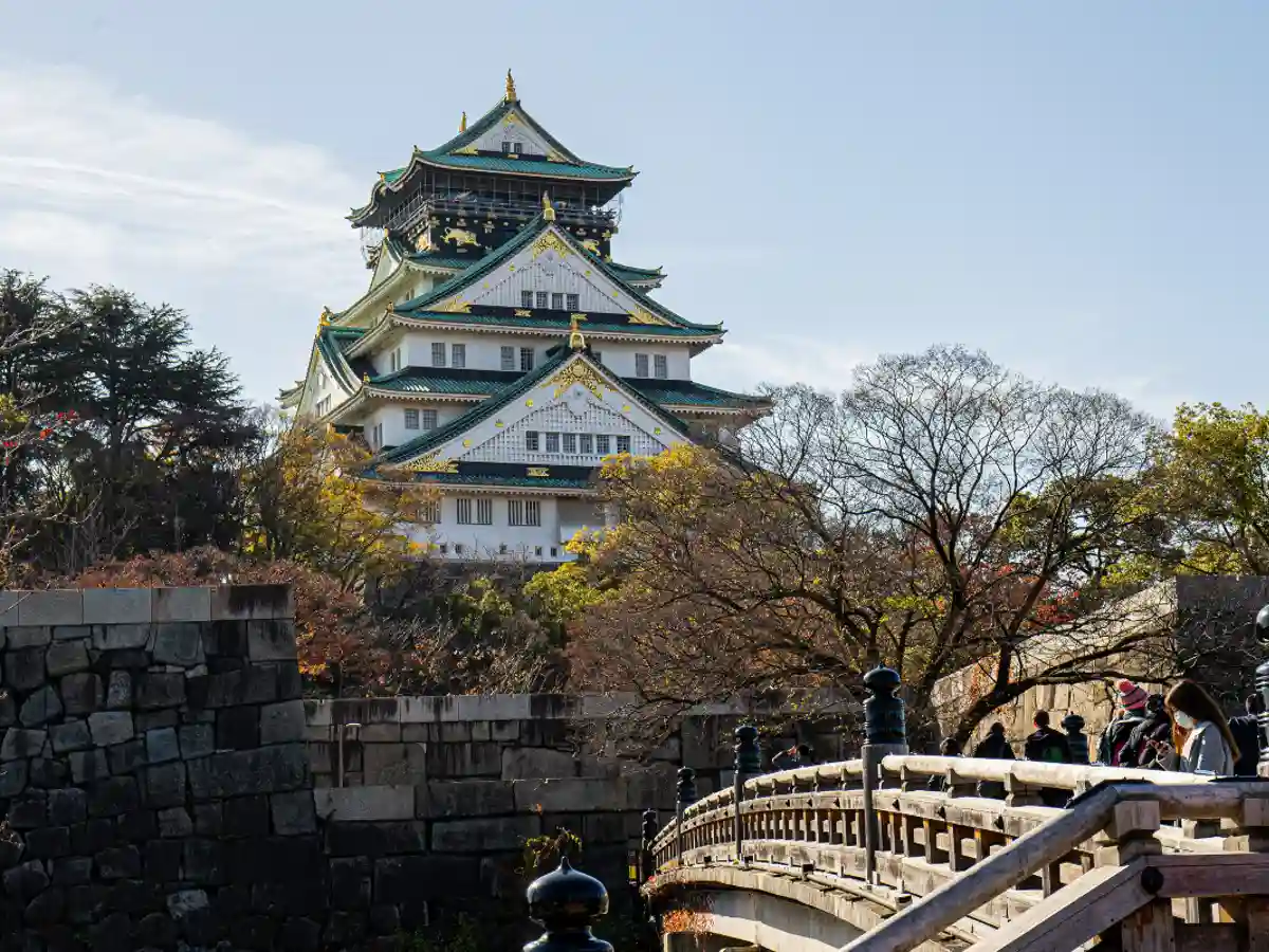 Castelo de Osaka, Japão.