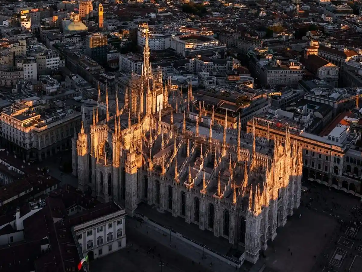 Catedral de Milão, opção de passagem para Itália.