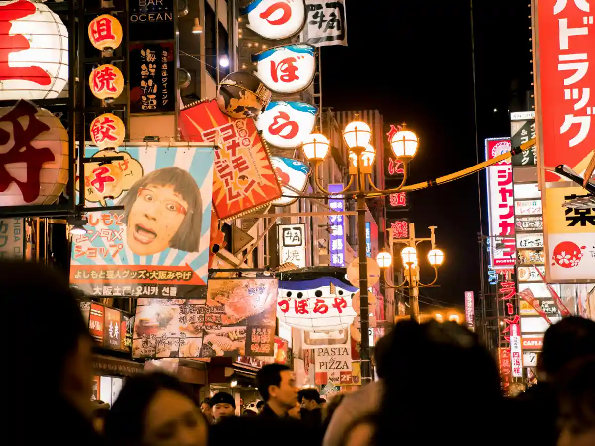 Vida noturna de Osaka, guia completo Japão.