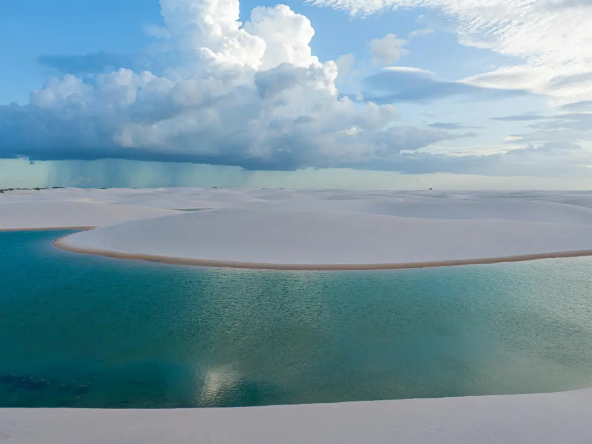 Clima nos Lençóis Maranhenses.