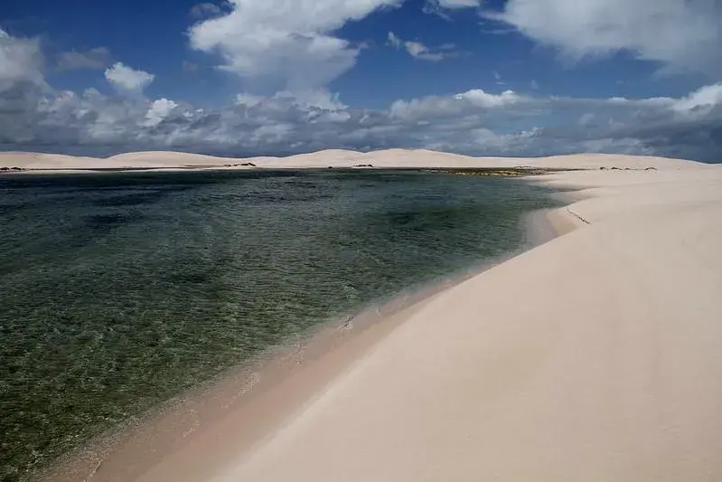 Dunas e lagoa de Santo Amaro do Maranhão