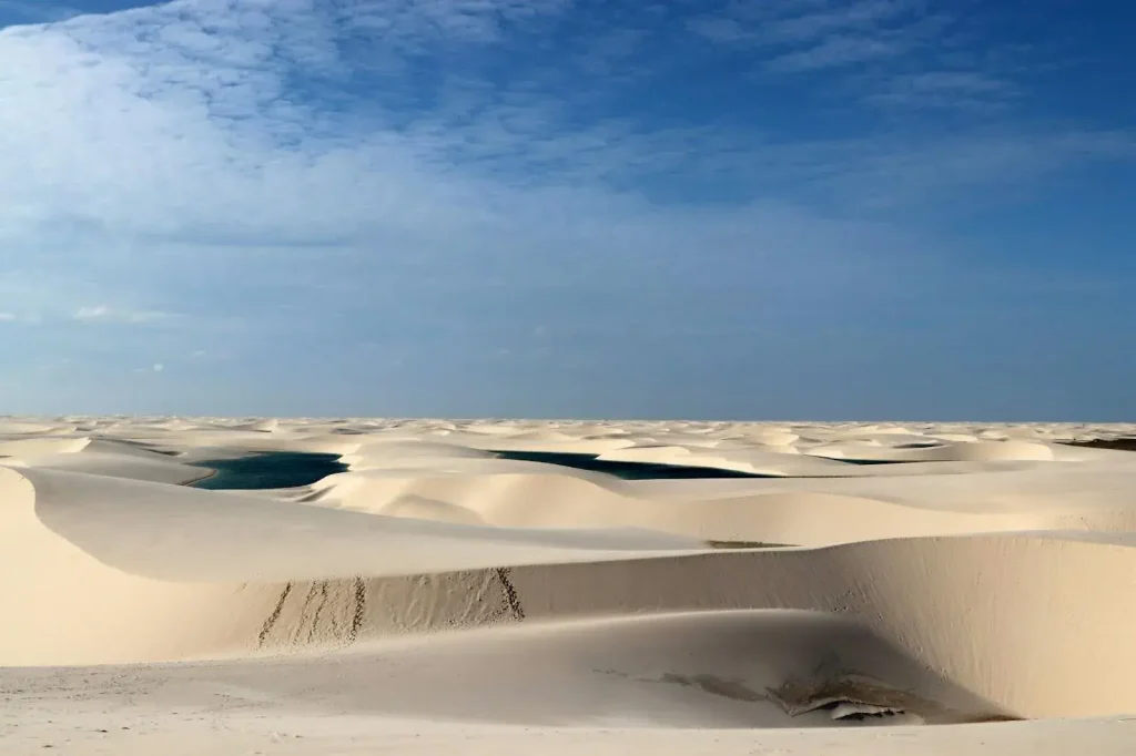 dunas de areia do Parque dos Lençóis Maranhense