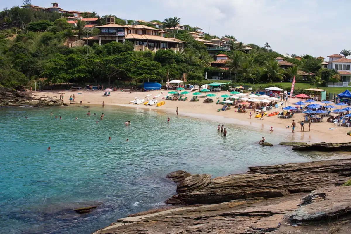 Praia da Ferradurinha em Búzios