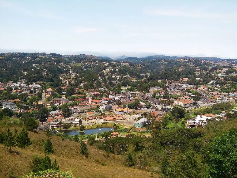 Vista do Morro do Elefante no Campos do Jordão